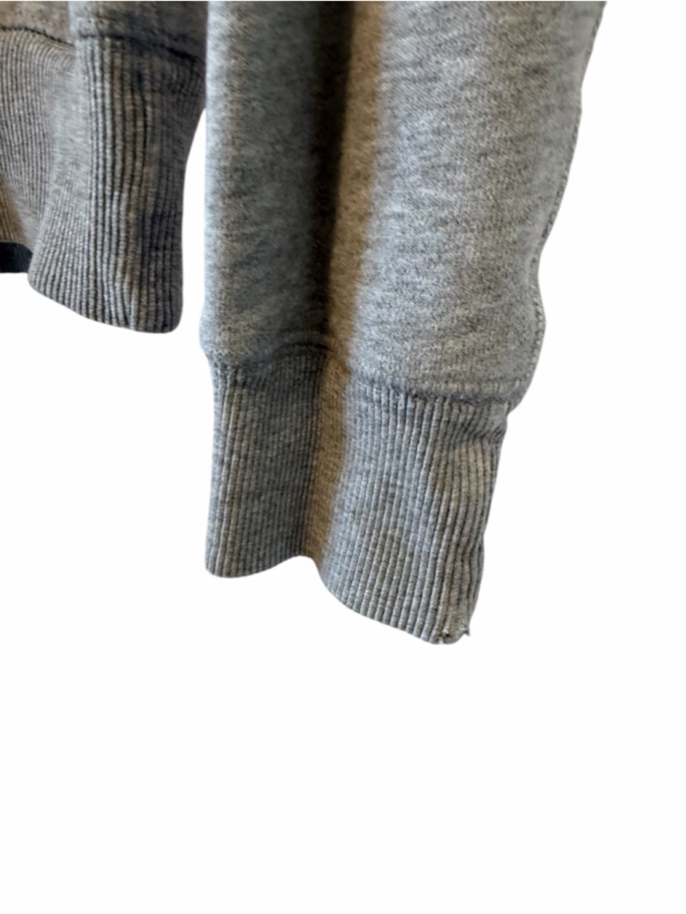 TNA Aritzia Grey Fleece Hoodie XXS Pullover Kangaroo Pocket Cozy Casual - Picture 10 of 12